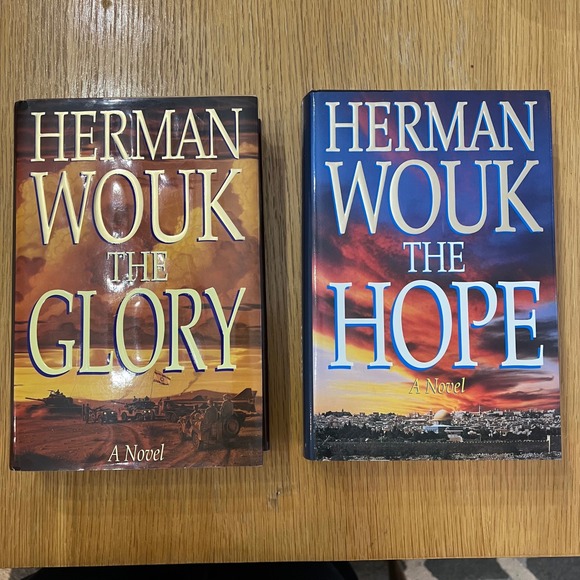 Other - Herman Wouk The Glory & The Hope Hardcover First Edition Set with Dust Jackets